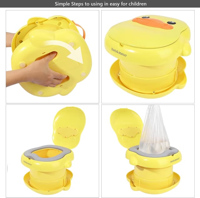 Detalle 2 de Bebamour portable potty seat 27 x 18cm