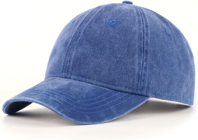 Detalle de Zylioo Grande casquette homme XL/XXL vintage (60 à 65 cm) en coton, visière sport 7–9 cm