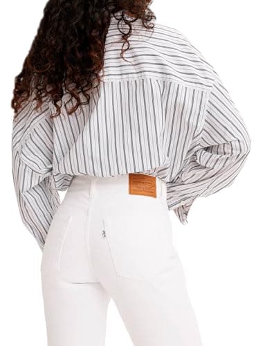 Thumbnail 6 de Levi's 724 High Rise Straight Jeans Mujer 🌼 - Western White