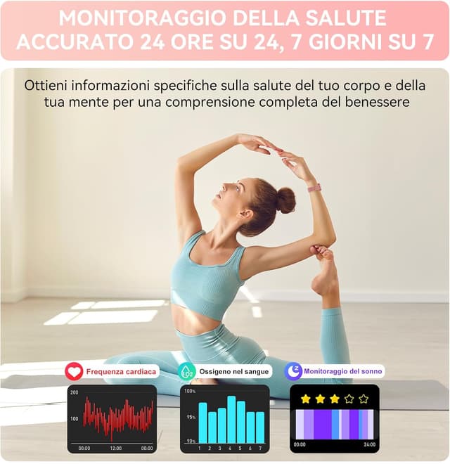 Thumbnail 4 de Haulvean Montre Connectée 1,85" pour sport et santé