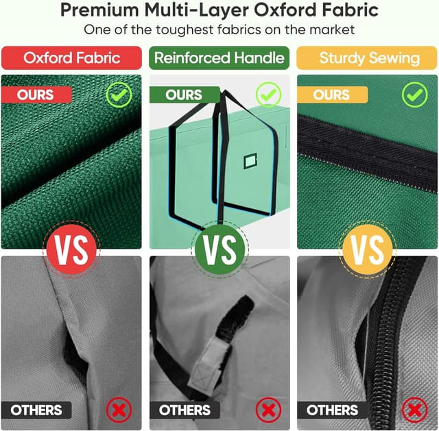 Thumbnail 4 de BALEINE 7.5 ft Christmas Tree Storage Bag 🎄