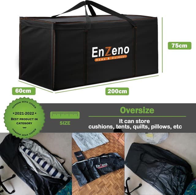Thumbnail 5 de Enzeno Cushion Storage Bag 420D Oxford with Zipper
