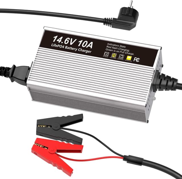 Thumbnail 6 de Caricabatterie LiFePO4 58,4V 15A per batterie da 48V (51,2V) con protezioni e riattivazione BMS