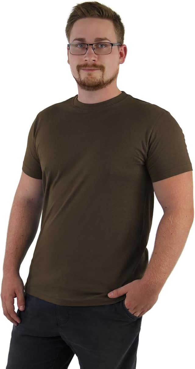 Thumbnail 1 de ALPIDEX T-Shirt da uomo Confezione 5 girocollo