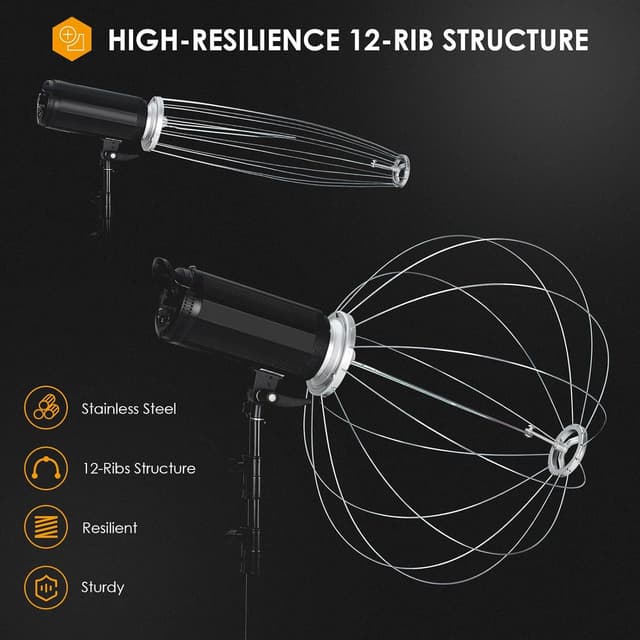 Detalle 2 de TARION Lantern softbox 26in Bowens mount