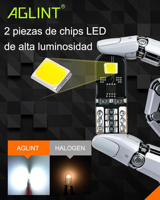 Thumbnail 2 de AGLINT T10 LED Bombilla Canbus sin errores 12V