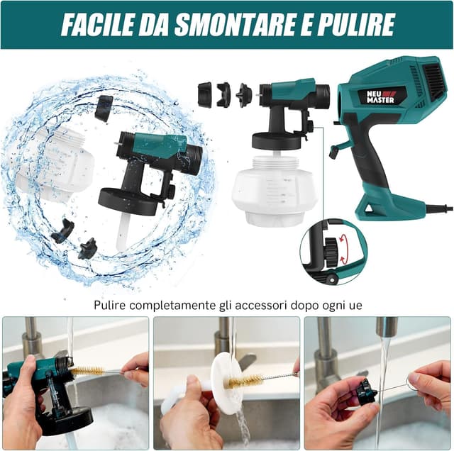 Thumbnail 4 de NEU MASTER Pistola a Spruzzo 500W