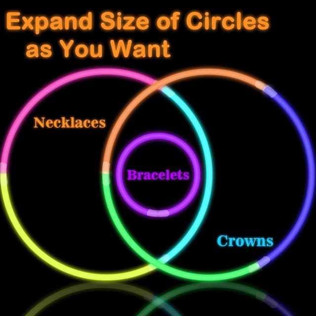 Thumbnail 3 de NYE Glow Sticks Party Pack 8" glow sticks 🎉