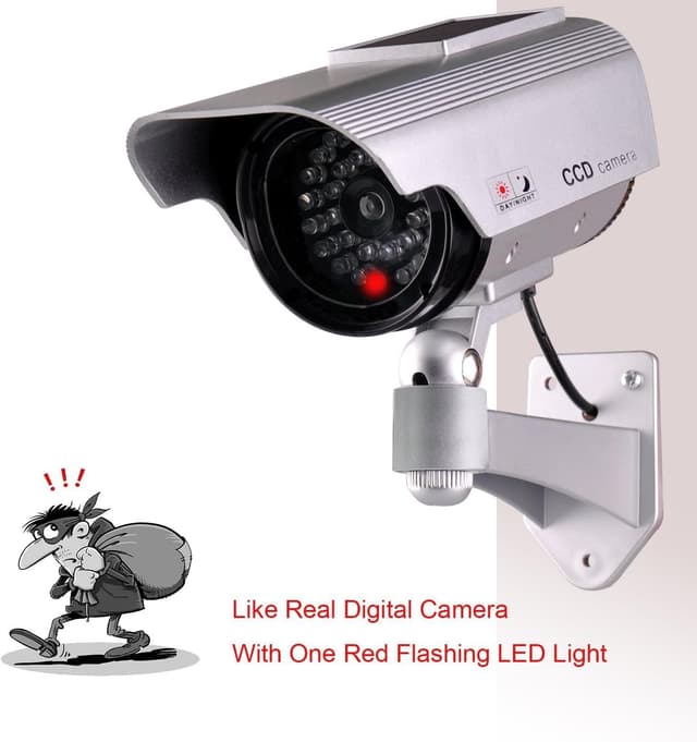 Thumbnail 5 de JUSTOP Dummy CCTV Camera Solar 1-year warranty