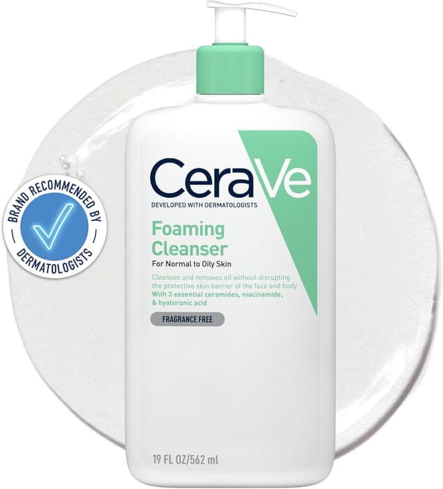 Detalle de CeraVe Foaming Cleanser 562ml Niacinamide