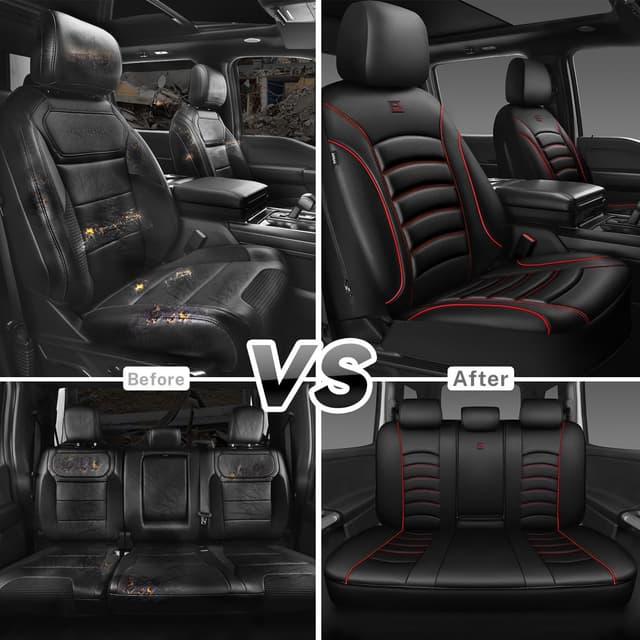 Thumbnail 5 de CAR PASS 3D Foam PU Leather Seat Covers — Universal