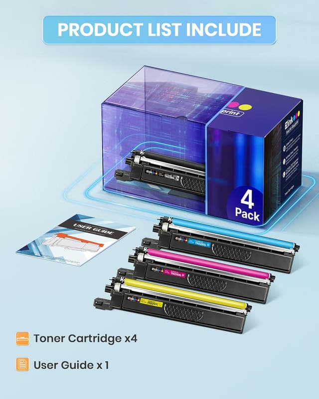 Detalle 2 de E-Z Ink TN229XL 4-Pack Toner Cartridges 🖨