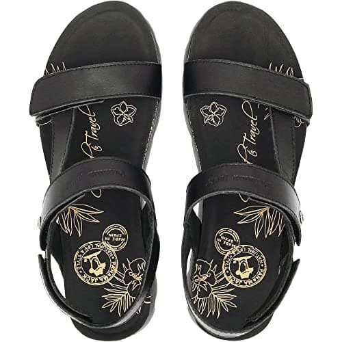 Thumbnail 3 de Panama Jack Selma - Sandalia Plana para Mujer 👡 Negra 38 EU