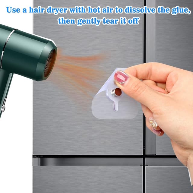 Detalle 1 de loghohu Klebenagel Bilderhaken 24 Stück