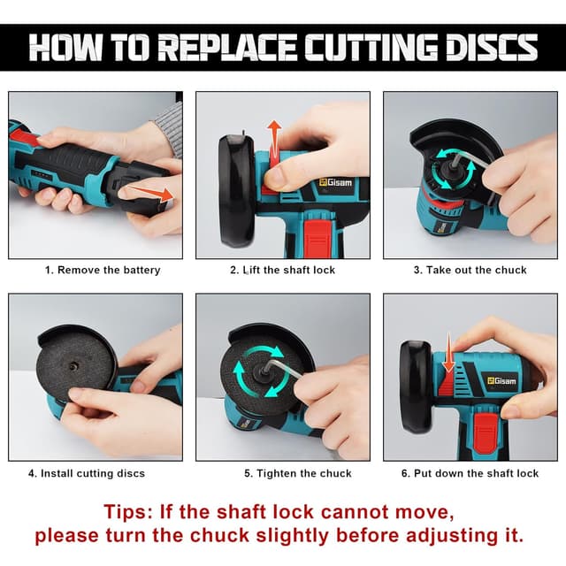 Detalle de Gisam Profesional 75mm Disco de Corte para mini amoladora