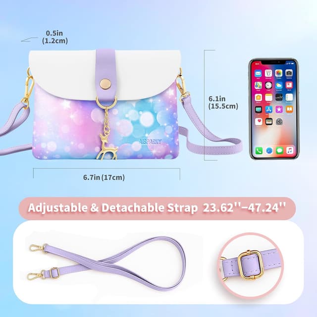 Detalle de AISPARKY crossbody bag 19.7 x 16.2 cm