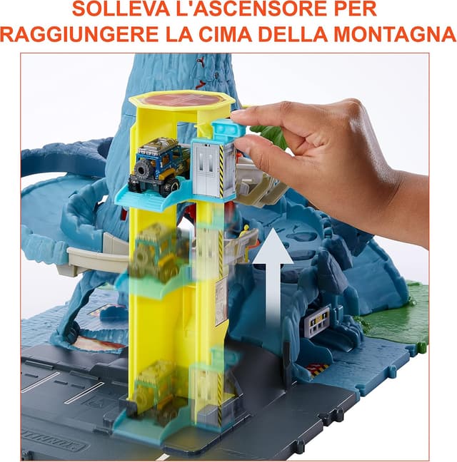 Thumbnail 6 de Playset Matchbox Fuga dal Vulcano