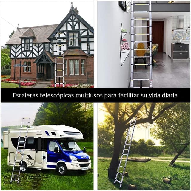 Thumbnail 2 de T-LOVENDO.ES Escalera telescópica 3,2 m