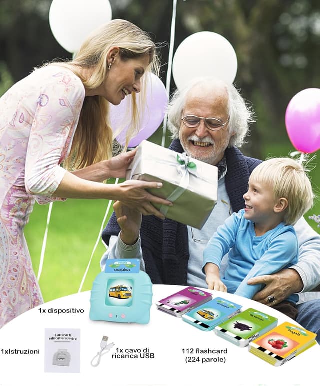 Thumbnail 5 de Schede flash parlanti 224 parole