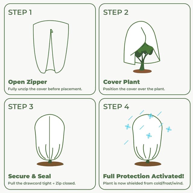 Thumbnail 6 de Velway Funda para Plantas 120×180 cm