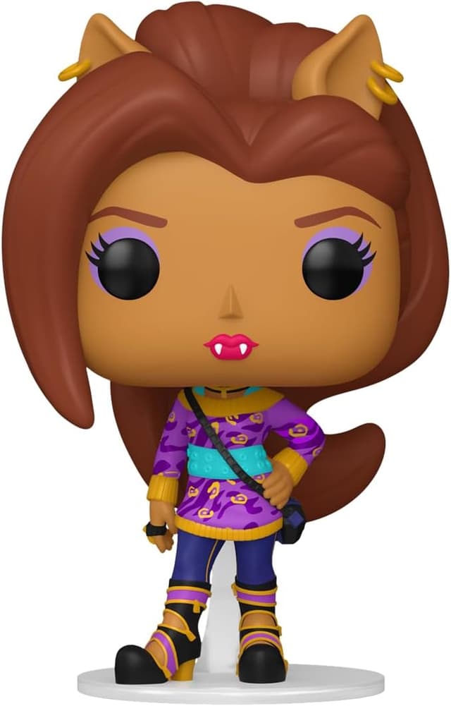 Detalle de Funko Pop! Monster High – Clawdeen Wolf, figurine en vinyle à collectionner (env. 9,5 cm)