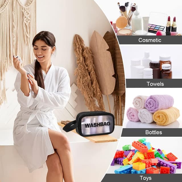 Thumbnail 5 de Aucuu Reise Kulturbeutel Transparente Kosmetiktasche