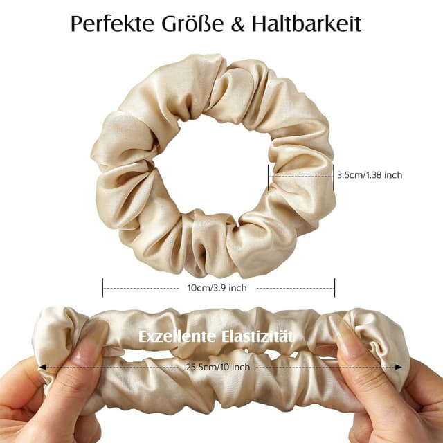 Thumbnail 3 de Umisleep 3er Set Seiden Scrunchies 22 Momme