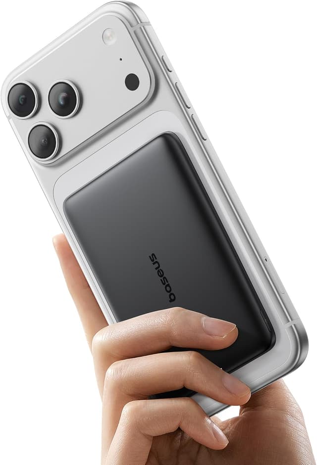 Detalle de Baseus Picogo AM41 Power Bank ⚡ 5000mAh, MagSafe, PD 20W, Portable