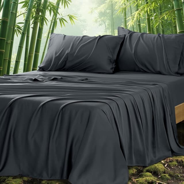 Thumbnail 2 de Vipfree King Bamboo Sheet Set 4‑Piece