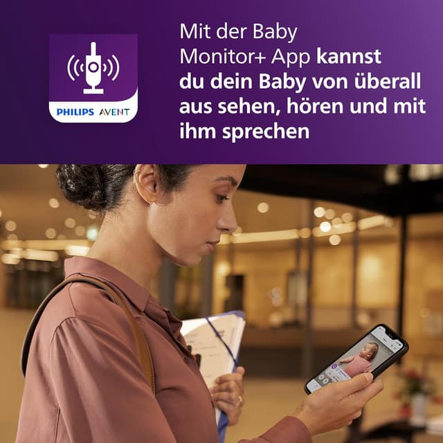Thumbnail 5 de Philips AVENT SCD973/26 Babyphone 5 Zoll