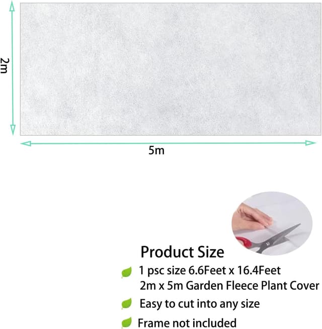 Thumbnail 3 de YY-JUNYING Garden Fleece 40gsm, 2m x 5m