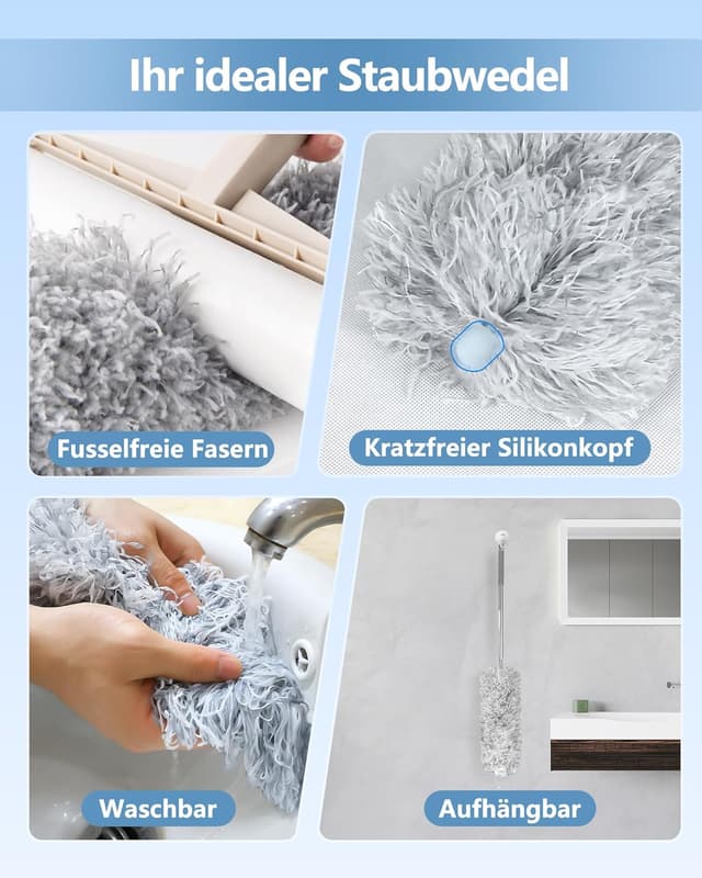 Detalle 1 de Fogray Staubwedel Teleskop 237 cm