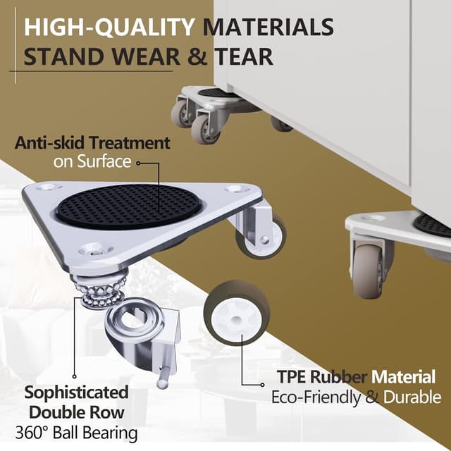 Detalle de ONEON Tri-Chariot 327 kg pour meubles đź›