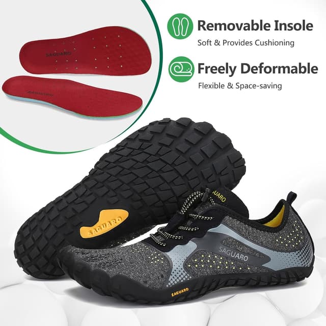 Thumbnail 4 de SAGUARO chaussures trail barefoot respirantes