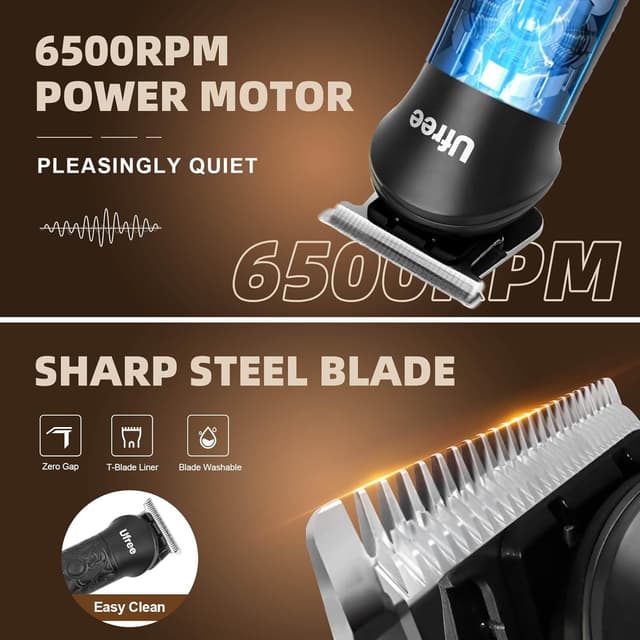 Thumbnail 3 de Ufree 7‑in‑1 Beard Trimmer 6500 RPM