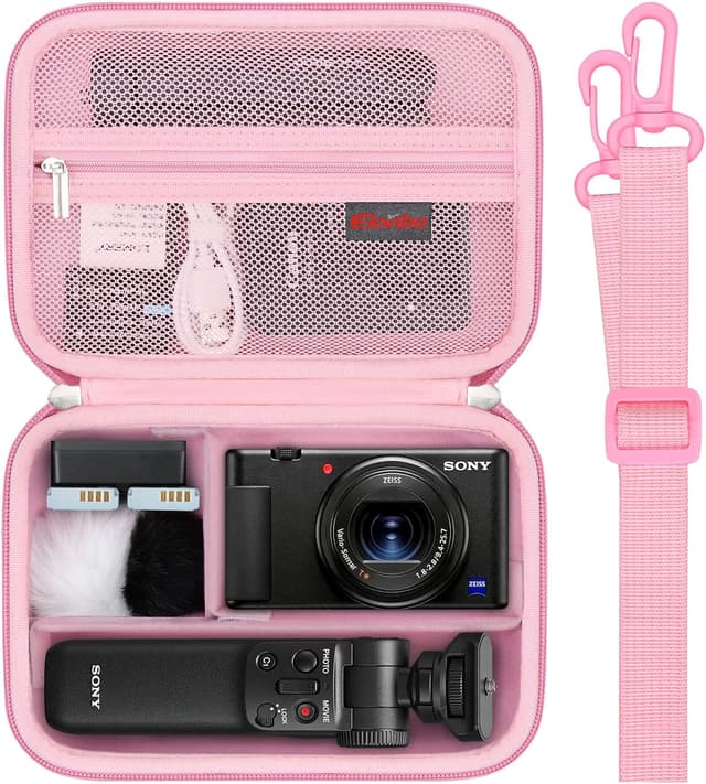 Detalle de Elonbo case for Sony ZV-1 II, pink