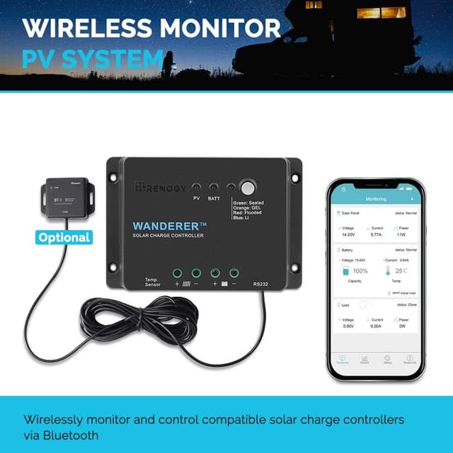 Thumbnail 5 de Renogy Wanderer Li 30A Solar Charge Controller