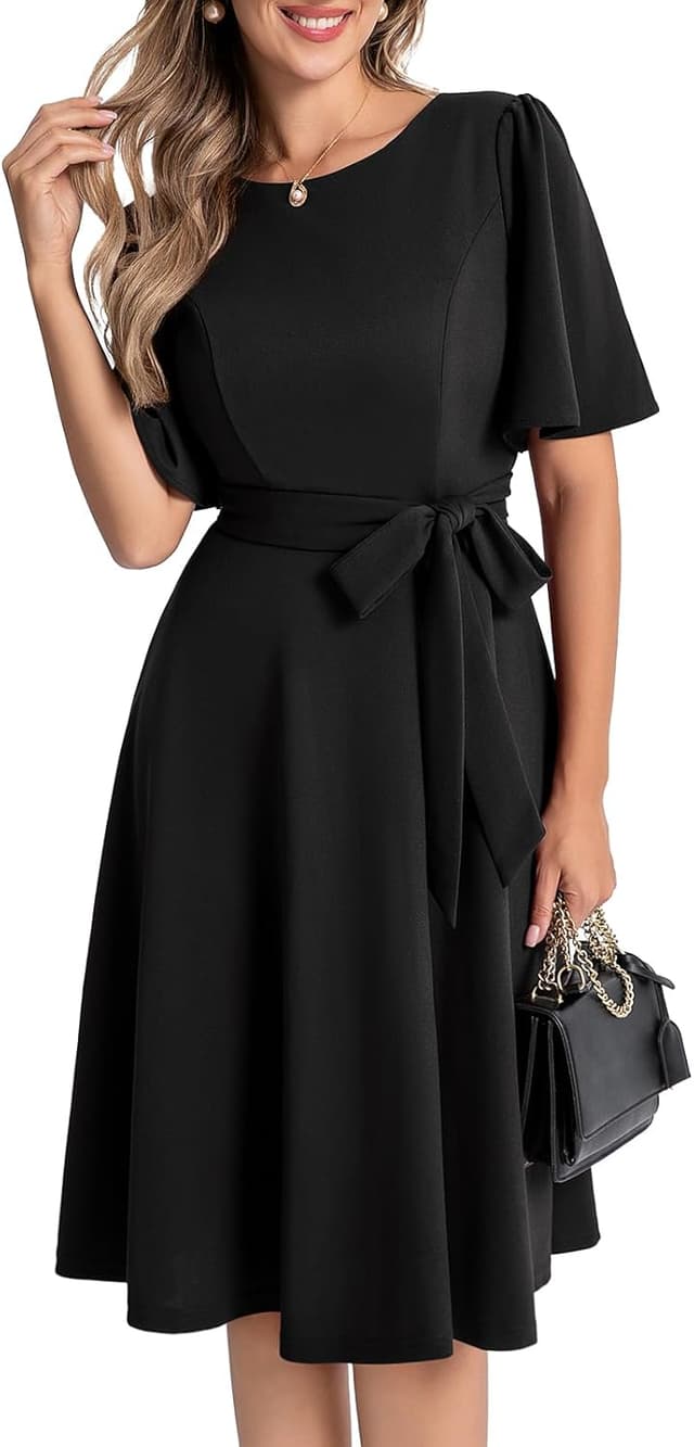 Detalle de Bbonlinedress Cocktailkleid Damen Midi Festlich