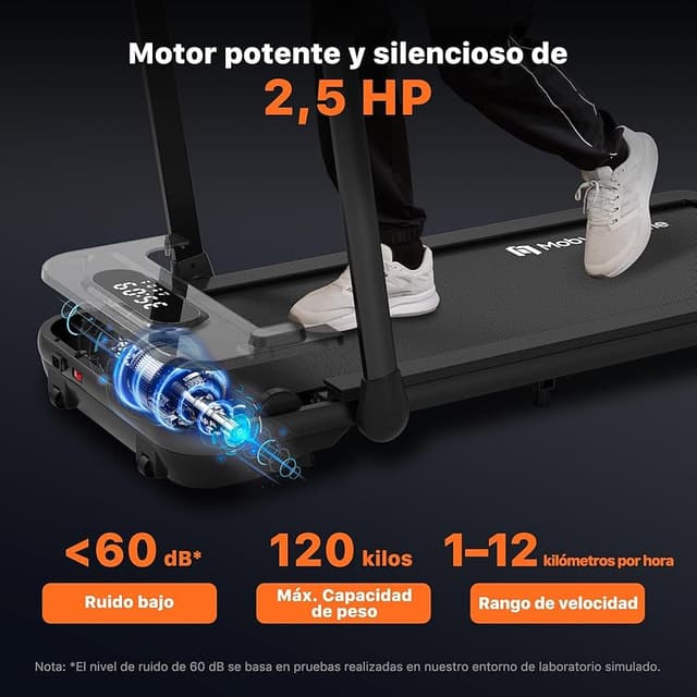 Thumbnail 3 de Mobvoi Home Treadmill SE 2,5 HP, plegable