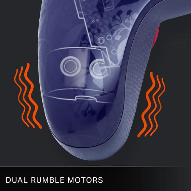 Detalle 2 de PowerA Advantage Plus Wired Controller für Xbox Series X|S – Night Blossom (kabelgebunden)