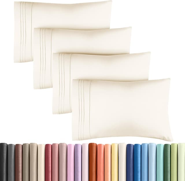 Detalle de CGK Linens King Pillow Cases Set of 4