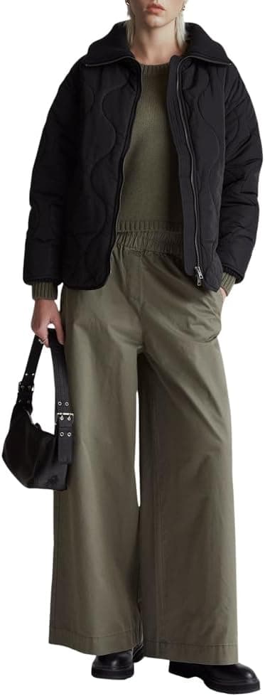 Thumbnail 6 de United Colors of Benetton giubbotto donna 2R1VDN08J in nylon trapuntato con zip