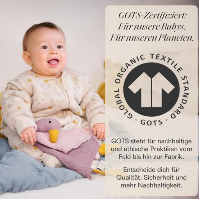 Thumbnail 6 de Mababu Schmusetuch Musselin 4‑lagig