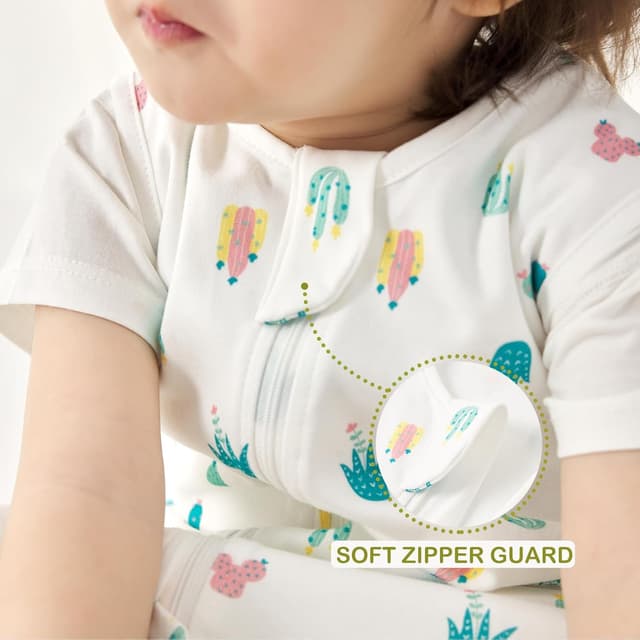 Detalle 2 de Nivolltha sac de couchage bébé 1 TOG en coton 100% avec pieds