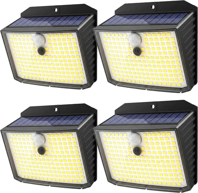 Detalle de CLAONER Solar Security Light 4-pack ☀