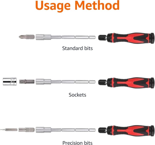 Thumbnail 2 de Amazon Basics 73-piece Ratchet Wrench Set