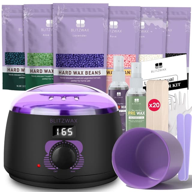 Imagen de BLITZWAX Waxing Kit with 51 Accessories ⚙ en OfertitasTOP