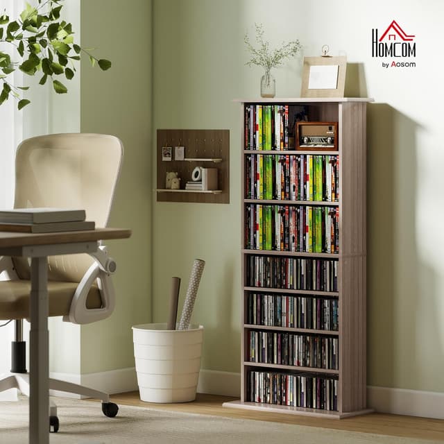 Thumbnail 1 de HOMCOM Rangements pour CD et DVD 360 CDs