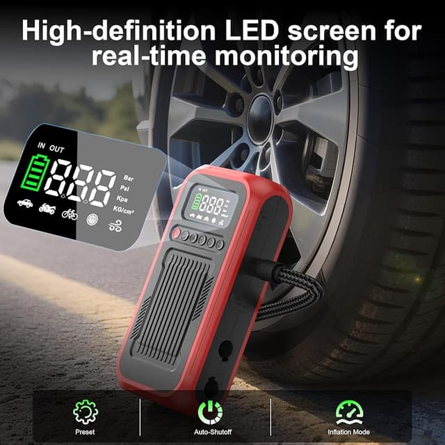 Thumbnail 5 de 4000A Jump Starter with 150 PSI Inflator