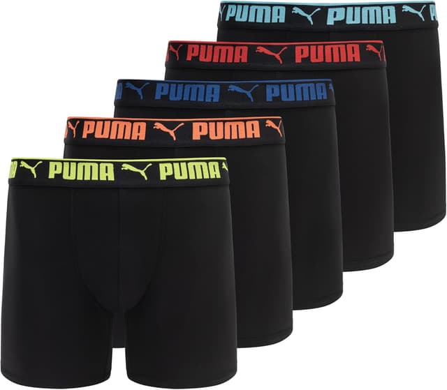 Thumbnail 6 de PUMA Men’s Performance Boxer Briefs 5-Pack